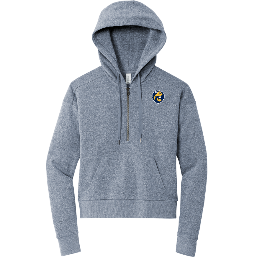 UC Santa Cruz Banana Slugs <span class="pdp-name-mascot">UC Santa Cruz Banana Slugs</span> District Women's Tri Fleece 1/2 Zip Pullover
