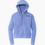 BAD AXE HIGH SCHOOL HATCHETS <span class="pdp-name-mascot">BAD AXE HATCHETS</span> District Women's Tri Fleece 1/2 Zip Pullover Front Thumbnail