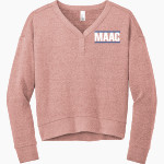 MAAC MAAC District Women's Perfect Tri Fleece V-Neck Sweatshirt Front Thumbnail