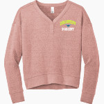 Discovery Swamp Owls District Women's Perfect Tri Fleece V-Neck Sweatshirt Front Thumbnail