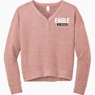 District Women's Perfect Tri Fleece V-Neck Sweatshirt