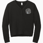 Akins Eagles <span class="pdp-name-mascot">Akins Eagles</span> District Women's Perfect Tri Fleece V-Neck Sweatshirt Front Thumbnail