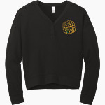 OVERLAKE OWLS ONLINE STORE District Women's Perfect Tri Fleece V-Neck Sweatshirt Front Thumbnail