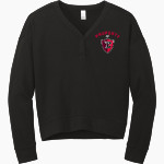 CHURCHILL HIGH SCHOOL CHARGERS District Women's Perfect Tri Fleece V-Neck Sweatshirt Front Thumbnail