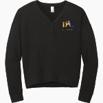 Dedication To Community DTC District Women's Perfect Tri Fleece V-Neck Sweatshirt Front Thumbnail