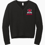 CARDINAL HIGH SCHOOL HUSKIES <span class="pdp-name-mascot">CARDINAL HUSKIES</span> District Women's Perfect Tri Fleece V-Neck Sweatshirt Front Thumbnail