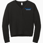 Gordon Parks Academy Trailblazers <span class="pdp-name-mascot">Gordon Parks Academy Trailblazers</span> District Women's Perfect Tri Fleece V-Neck Sweatshirt Front Thumbnail