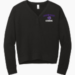 Josephinum Academy of the Sacred Heart <span class="pdp-name-mascot">Josephinum Academy Cougars</span> District Women's Perfect Tri Fleece V-Neck Sweatshirt Front Thumbnail