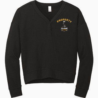 District Women's Perfect Tri Fleece V-Neck Sweatshirt