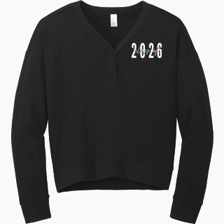 District Women's Perfect Tri Fleece V-Neck Sweatshirt