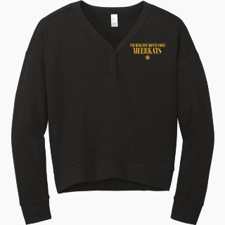 District Women's Perfect Tri Fleece V-Neck Sweatshirt