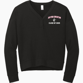 District Women's Perfect Tri Fleece V-Neck Sweatshirt