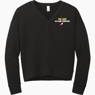 District Women's Perfect Tri Fleece V-Neck Sweatshirt