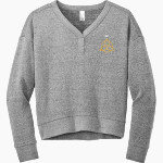 Trinity Catholic Trinity Catholic District Women's Perfect Tri Fleece V-Neck Sweatshirt Front Thumbnail