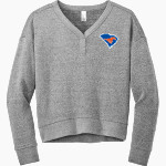MIDLAND VALLEY HIGH SCHOOL MUSTANGS <span class="pdp-name-mascot">MIDLAND VALLEY MUSTANGS</span> District Women's Perfect Tri Fleece V-Neck Sweatshirt Front Thumbnail