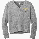 HOT SPRINGS HIGH SCHOOL TROJANS <span class="pdp-name-mascot">HOT SPRINGS TROJANS</span> District Women's Perfect Tri Fleece V-Neck Sweatshirt Front Thumbnail