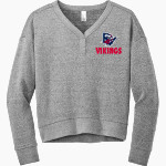 RIVERSIDE HIGH SCHOOL VIKINGS District Women's Perfect Tri Fleece V-Neck Sweatshirt Front Thumbnail