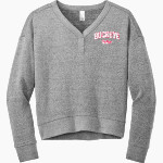 Buckeye Volleyball Club <span class="pdp-name-mascot">Buckeye Volleyball Club</span> District Women's Perfect Tri Fleece V-Neck Sweatshirt Front Thumbnail
