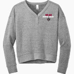 North Valley Bulldogs District Women's Perfect Tri Fleece V-Neck Sweatshirt Front Thumbnail