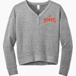 Andrean 59ers <span class="pdp-name-mascot">Andrean 59ers</span> District Women's Perfect Tri Fleece V-Neck Sweatshirt Front Thumbnail