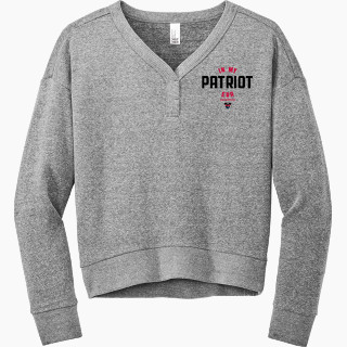 District Women's Perfect Tri Fleece V-Neck Sweatshirt