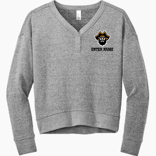 District Women's Perfect Tri Fleece V-Neck Sweatshirt