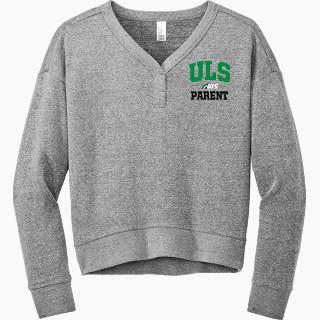 District Women's Perfect Tri Fleece V-Neck Sweatshirt