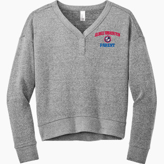 District Women's Perfect Tri Fleece V-Neck Sweatshirt