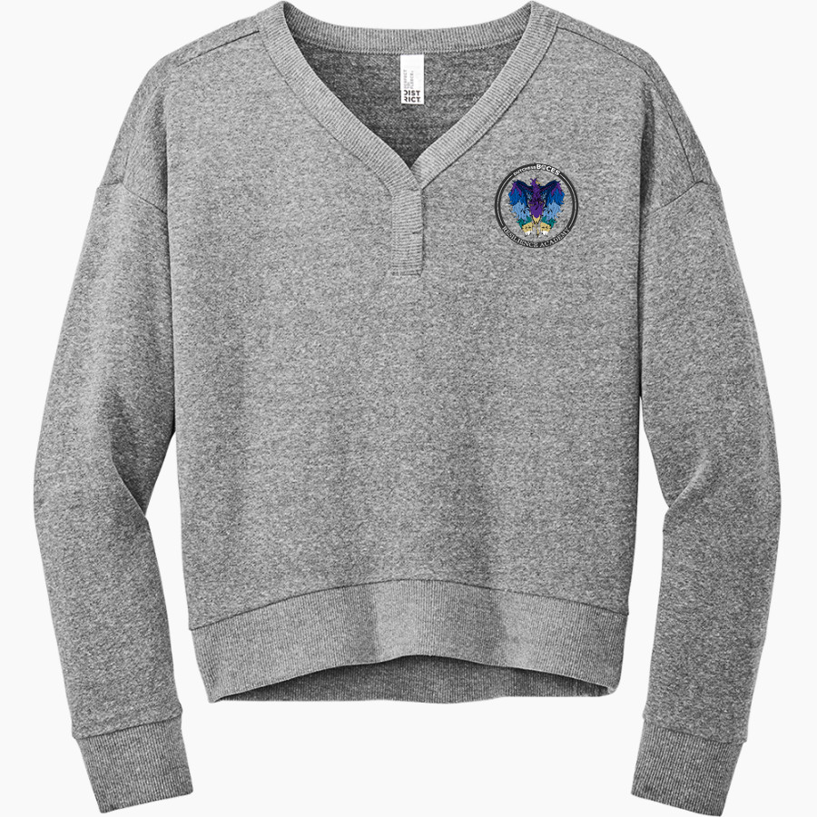 Dutchess BOCES <span class="pdp-name-mascot">Dutchess County BOCES</span> District Women's Perfect Tri Fleece V-Neck Sweatshirt