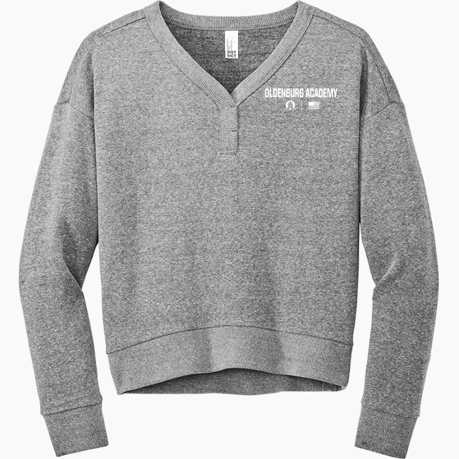 OLDENBURG ACADEMY TWISTERS District Women's Perfect Tri Fleece V-Neck Sweatshirt