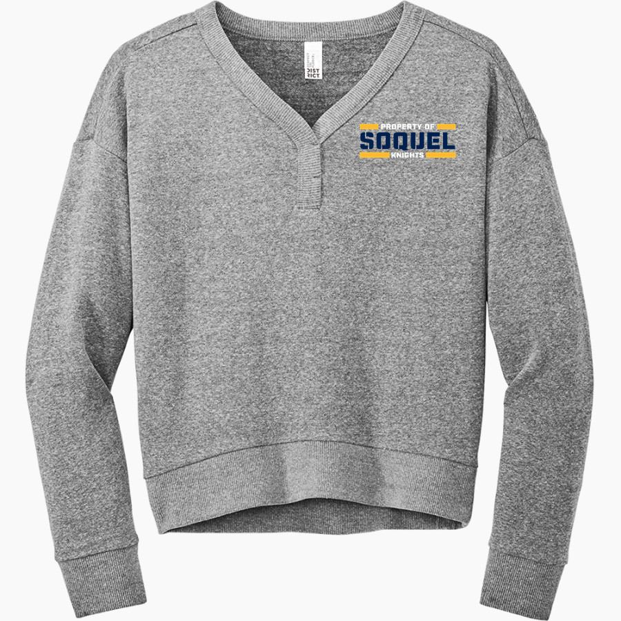 Soquel Knights District Women's Perfect Tri Fleece V-Neck Sweatshirt