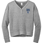 Legacy Eagles <span class="pdp-name-mascot">Legacy Charter Eagles</span> District Women's Perfect Tri Fleece V-Neck Sweatshirt Front Thumbnail