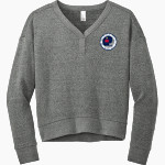 Kairos Public Schools Patriots <span class="pdp-name-mascot">Kairos Public Schools Patriots</span> District Women's Perfect Tri Fleece V-Neck Sweatshirt Front Thumbnail