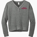 EXTREME SOFTBALL EXTREME SOFTBALL District Women's Perfect Tri Fleece V-Neck Sweatshirt Front Thumbnail