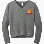 Jordan Jaguars The Official Store <span class="pdp-name-mascot">Jordan Jaguars</span> District Women's Perfect Tri Fleece V-Neck Sweatshirt Front Thumbnail