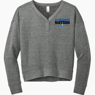 District Women's Perfect Tri Fleece V-Neck Sweatshirt