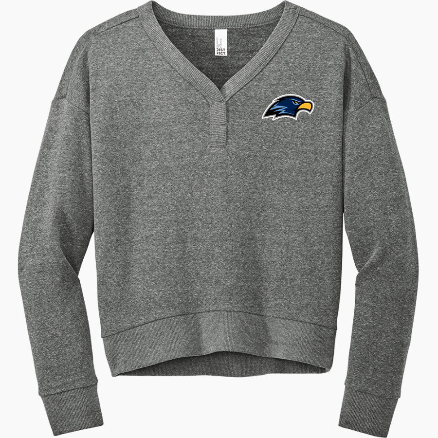Seminole State College Raiders <span class="pdp-name-mascot">Seminole State Raiders</span> District Women's Perfect Tri Fleece V-Neck Sweatshirt
