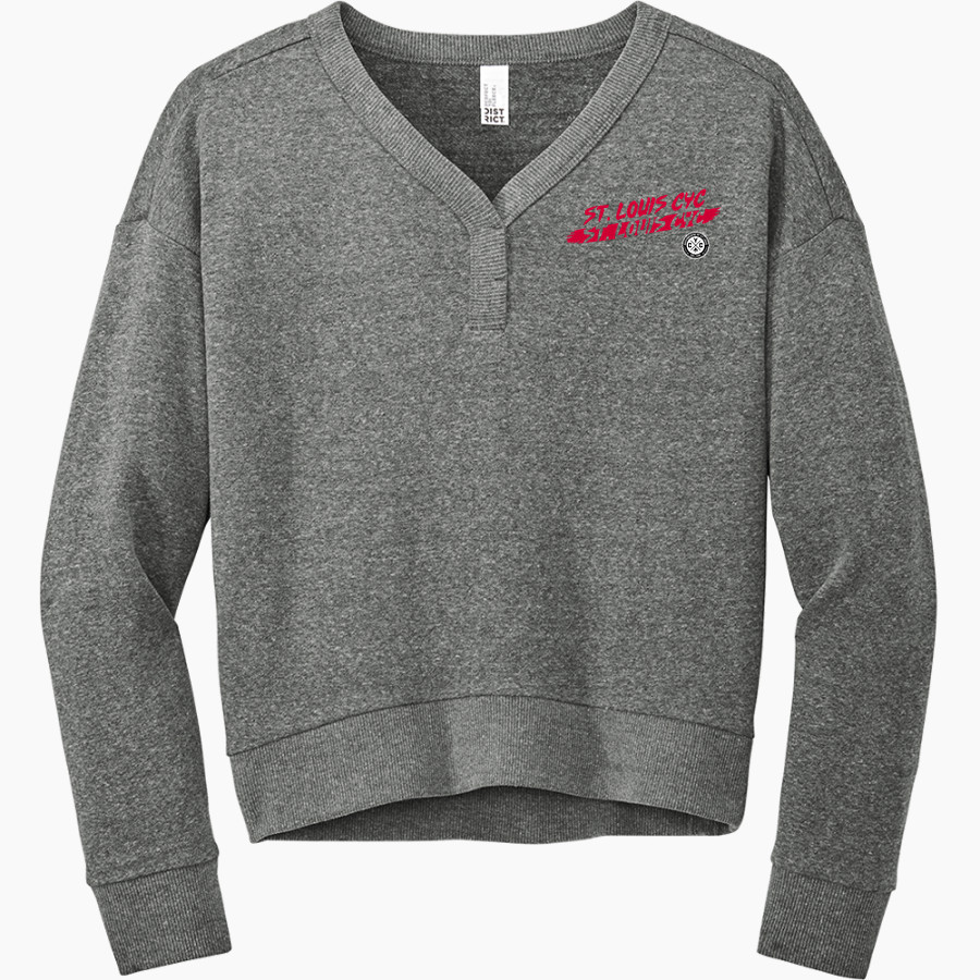 St. Louis CYC St. Louis CYC <span class="pdp-name-mascot">CYC St. Louis</span> District Women's Perfect Tri Fleece V-Neck Sweatshirt
