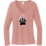 Paideia High Bears <span class="pdp-name-mascot">Paideia High School Bears</span> District Women's Perfect Tri Long Sleeve V-Neck T-Shirt Front Thumbnail
