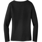 THOMAS MORE PREP-MARIAN HIGH SCHOOL MONARCHS <span class="pdp-name-mascot">THOMAS MORE PREP - MARIAN MONARCHS</span> District Women's Perfect Tri Long Sleeve V-Neck T-Shirt Back Thumbnail
