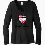 Sewickley Academy Panthers District Women's Perfect Tri Long Sleeve V-Neck T-Shirt Front Thumbnail