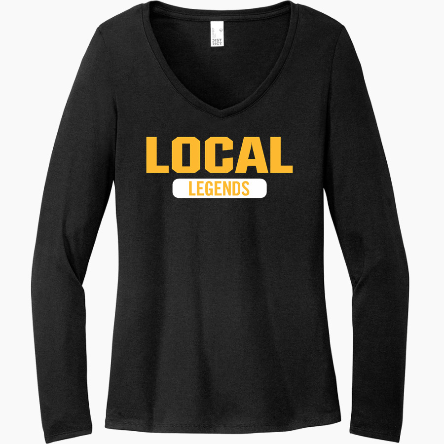 Local Legends Local Legends <span class="pdp-name-mascot">Local Legends</span> District Women's Perfect Tri Long Sleeve V-Neck T-Shirt