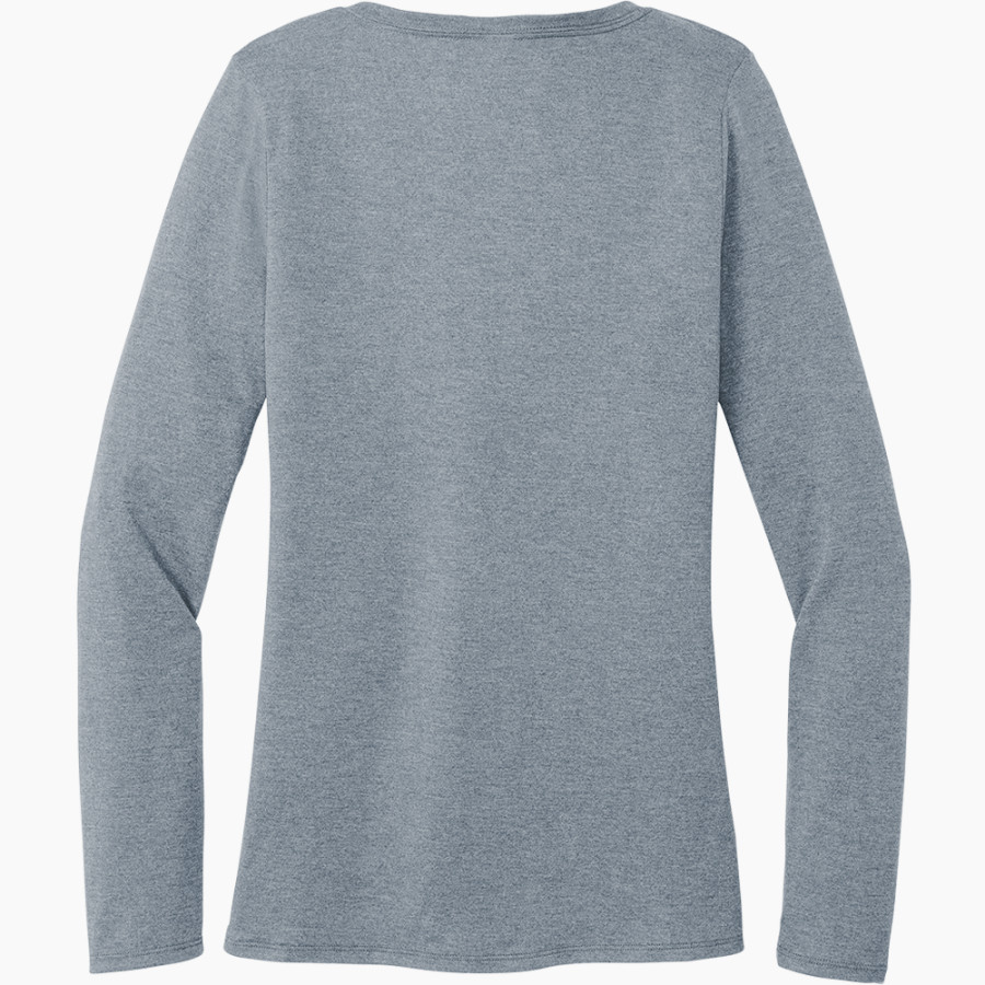 Williamson Marauders District Women's Perfect Tri Long Sleeve V-Neck T-Shirt