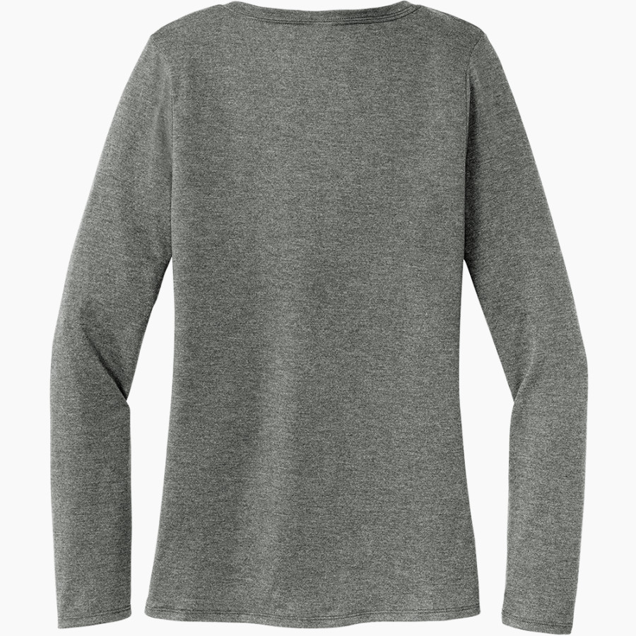 Deer Park Falcons District Women's Perfect Tri Long Sleeve V-Neck T-Shirt