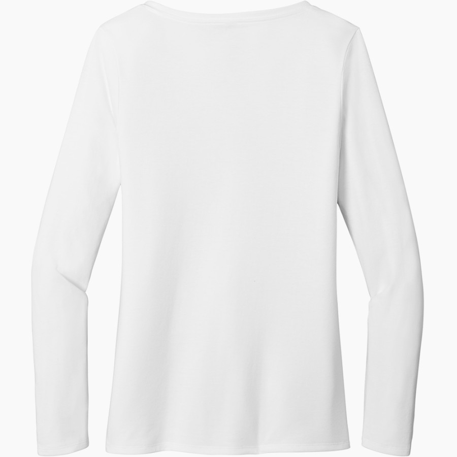 Williamson Marauders District Women's Perfect Tri Long Sleeve V-Neck T-Shirt