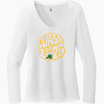 Summerville Green Wave <span class="pdp-name-mascot">Summerville Green Wave</span> District Women's Perfect Tri Long Sleeve V-Neck T-Shirt Front Thumbnail