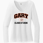 Gary Bobcats <span class="pdp-name-mascot">Gary Bobcats</span> District Women's Perfect Tri Long Sleeve V-Neck T-Shirt Front Thumbnail