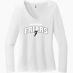 Fenwick Friars The Official Online Store District Women's Perfect Tri Long Sleeve V-Neck T-Shirt Front Thumbnail