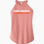 Shark Research & Conservation The Official Online Store District Women's Perfect Tri Rocker Tank Front Thumbnail