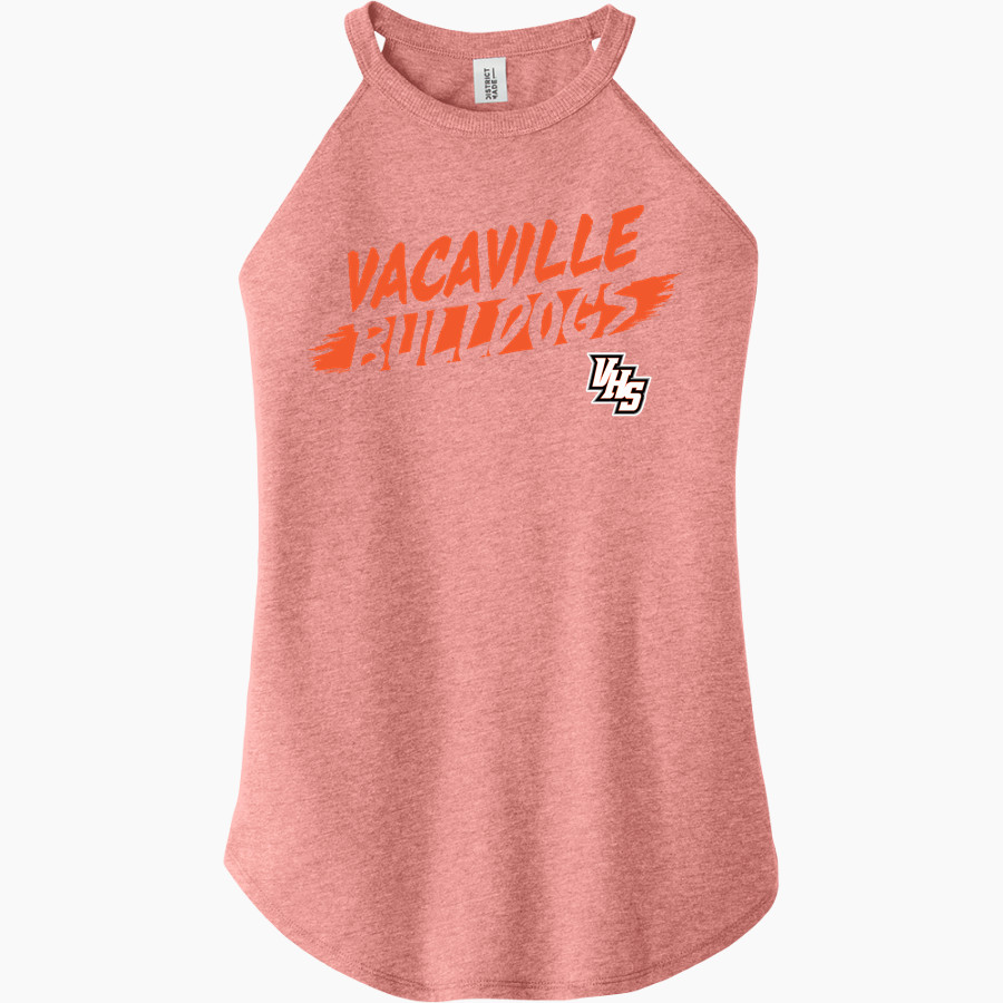 Vacaville Bulldogs <span class="pdp-name-mascot">Vacaville High School Bulldogs</span> District Women's Perfect Tri Rocker Tank
